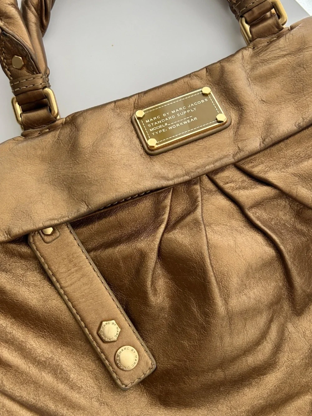 Marc Jacobs Satchel Bag- (similar to Classic Q Groovee Style) - Picture 3 of 8